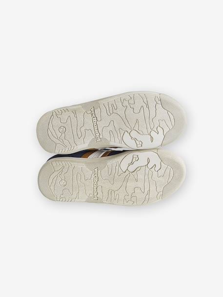 Tennisschoenen met klittenband voor jongens 6400+bruin - vertbaudet enfant 