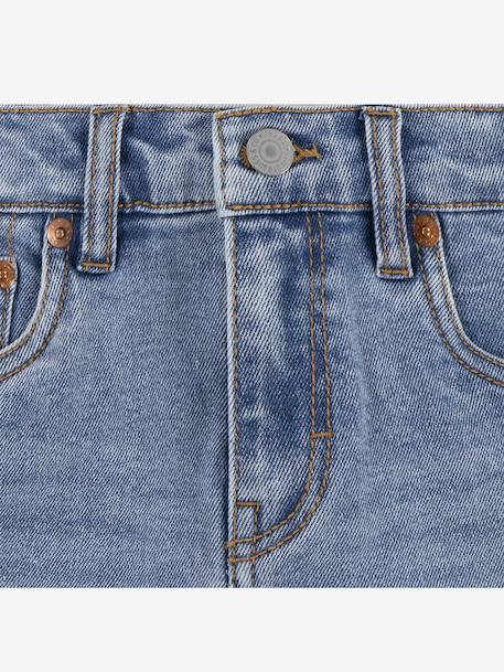 Jeans short Girlfriend shorts LEVI'S® blauw+ecru - vertbaudet enfant 