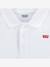 Polo LEVI'S jongen korte mouwen marineblauw+wit - vertbaudet enfant 