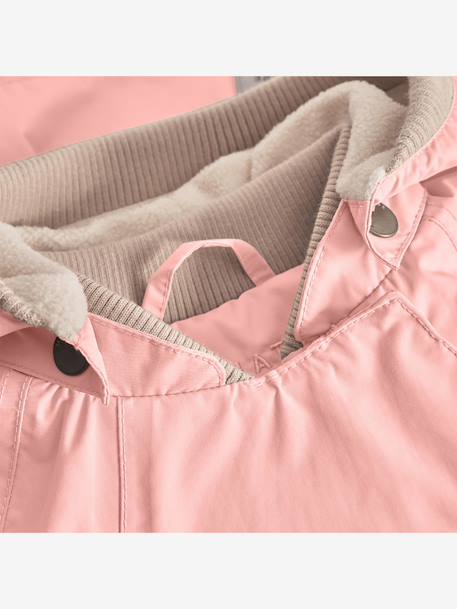 Tussenjas baby's met fleecevoering MATWAI MINI A TURE rozenhout - vertbaudet enfant 