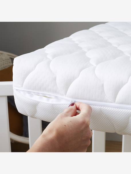 Parfait babymatras met afneembare hoes wit - vertbaudet enfant 