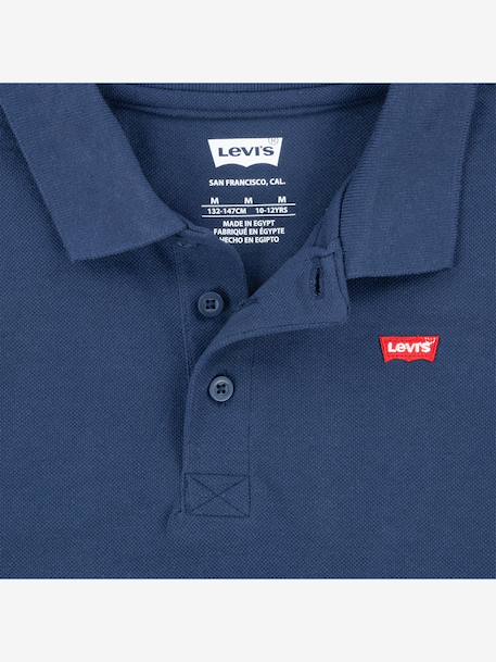 Polo LEVI'S jongen korte mouwen marineblauw+wit - vertbaudet enfant 