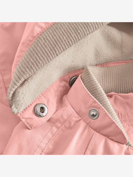 Tussenjas baby's met fleecevoering MATWAI MINI A TURE rozenhout - vertbaudet enfant 