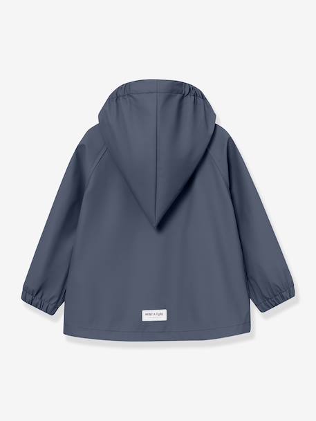 Kinderset: regenjas & waterdichte broek MATWAINIS donkerblauw+groen - vertbaudet enfant 