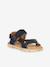 Sandalen met klittenband voor jongens KE FLASH FRODDO aqua+blauw+felblauw+fuchsia+marineblauw+meerkleurig+roze (poederkleur)+zwart - vertbaudet enfant 