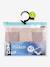 Set van 3 slipjes for girls van stretchkatoen Les Pockets rozen - vertbaudet enfant 