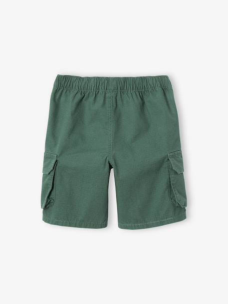 Bermuda in battle-stijl voor jongens dennen - vertbaudet enfant 