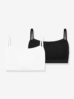 Meisje-Ondergoed-Set van 2 beha's voor meisjes Les Pockets Ecodim