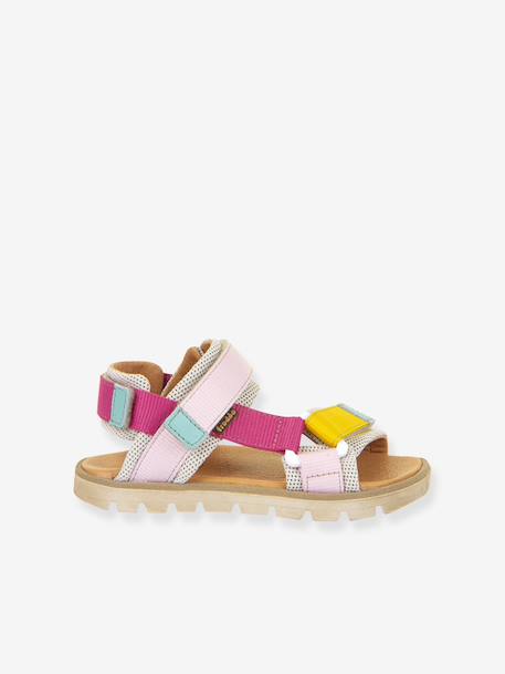 Sandalen met klittenband voor jongens KE FLASH FRODDO aqua+blauw+felblauw+fuchsia+marineblauw+meerkleurig+roze (poederkleur)+zwart - vertbaudet enfant 