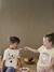 Pyjashort Smiley World® so tired chambrayblauw - vertbaudet enfant 