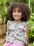 Gebreide blouse met print voor meisjes saliegroen - vertbaudet enfant 
