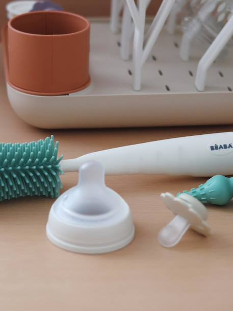 Borstel voor babyfles BEABA saliegroen - vertbaudet enfant 