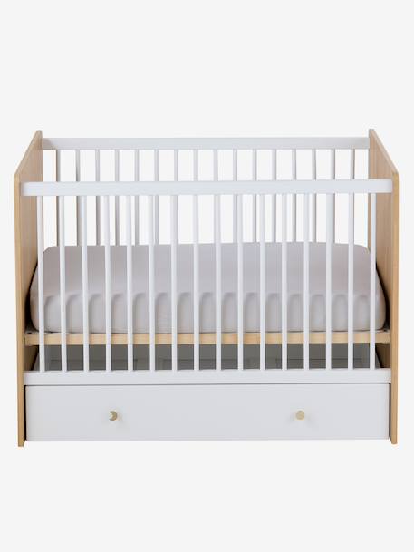 Evolutief babybed 60x120cm MOONLIGHT wit - vertbaudet enfant 