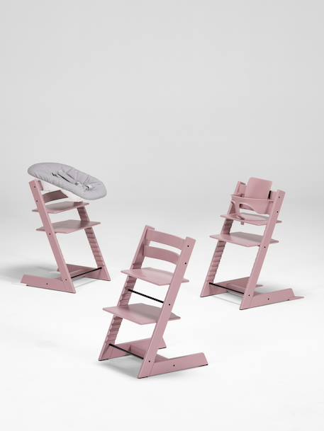 Hoge stoel Tripp Trapp STOKKE BLEACHED+donkerbruin+ecru+grijs+groen+NATUURLIJK+ONWEER GRIJS+WIT+zachtpaars+ZWART - vertbaudet enfant 