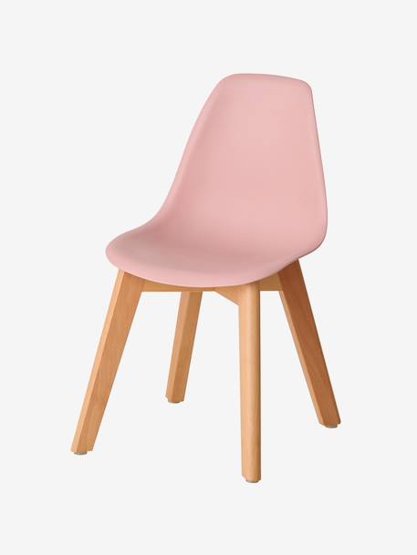 Stoel voor de kleuterschool in Scandinavisch design rozen+wit - vertbaudet enfant 