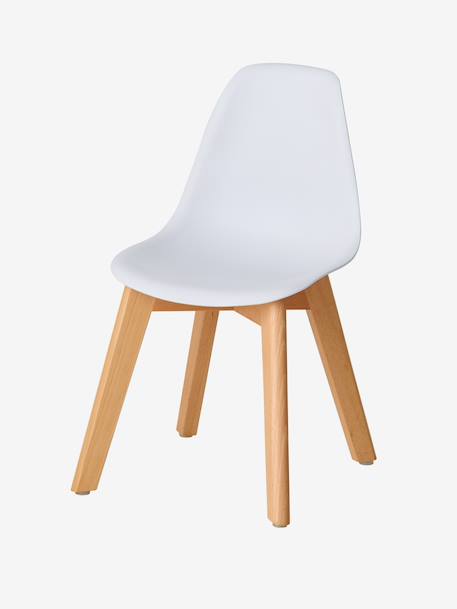 Stoel voor de kleuterschool in Scandinavisch design rozen+wit - vertbaudet enfant 