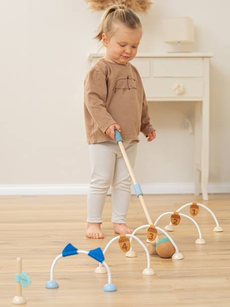 KORKO kurk croquet set meerkleurig - vertbaudet enfant 