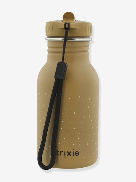 Fles 350 ml TRIXIE bruin+dennen+geel+groen+ijsblauw+lichtroze+Mr Fox+Mr Lion+Mrs Elephant+Mrs Rabbit+nude+petrolblauw+rood+rozen+zachtpaars - vertbaudet enfant 