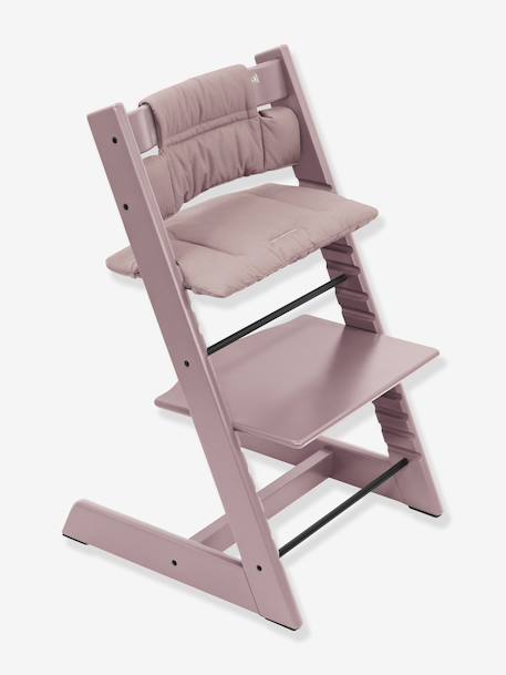 Hoge stoel Tripp Trapp STOKKE BLEACHED+donkerbruin+ecru+grijs+groen+NATUURLIJK+ONWEER GRIJS+WIT+zachtpaars+ZWART - vertbaudet enfant 
