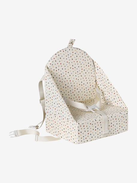 Stoelverhoger beige, bedrukt+ecru+Grijs+grijsblauw+hazelnoot+hazelnoot+lichtroze+meerkleurig+wit, bedrukt+wit, gestreept - vertbaudet enfant 