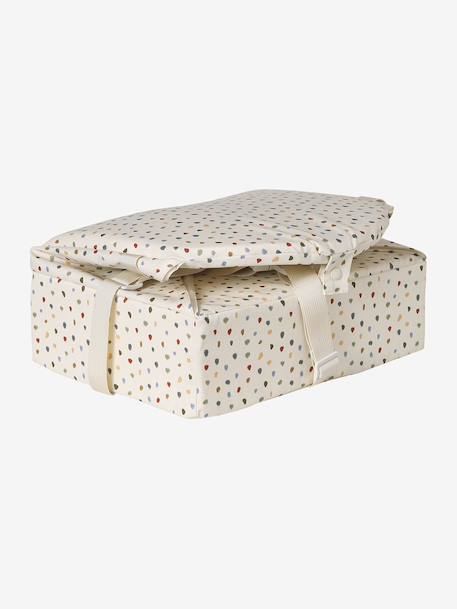 Stoelverhoger beige, bedrukt+ecru+Grijs+grijsblauw+hazelnoot+hazelnoot+lichtroze+meerkleurig+wit, bedrukt+wit, gestreept - vertbaudet enfant 