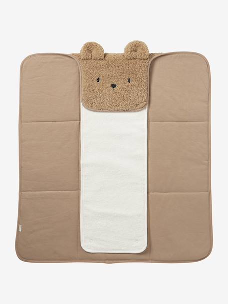 Luiermatras voor onderweg beige - vertbaudet enfant 