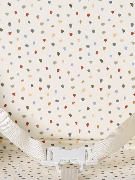 Stoelverhoger beige, bedrukt+ecru+Grijs+grijsblauw+hazelnoot+hazelnoot+lichtroze+meerkleurig+wit, bedrukt+wit, gestreept - vertbaudet enfant 