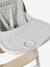 Pack Hoge kinderstoel + Ligstoel + Babyset + Kussen + Plateau WOODYNEST beige - vertbaudet enfant 
