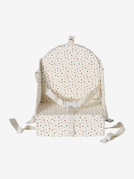 Stoelverhoger beige, bedrukt+ecru+Grijs+grijsblauw+hazelnoot+hazelnoot+lichtroze+meerkleurig+wit, bedrukt+wit, gestreept - vertbaudet enfant 