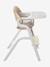 Pack Hoge kinderstoel + Ligstoel + Babyset + Kussen + Plateau WOODYNEST beige - vertbaudet enfant 