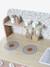 Houten keukentje met accessoires van FSC®-hout ecru+rozen+saliegroen - vertbaudet enfant 