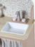 Houten keukentje met accessoires van FSC®-hout ecru+rozen+saliegroen - vertbaudet enfant 