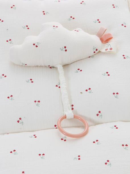 Zacht speelkleed CROQUE LA VIE beige+ecru+rood+sinaasappel+zwart - vertbaudet enfant 