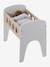 Bed van FSC 100%®-hout voor poppen hout+wit - vertbaudet enfant 