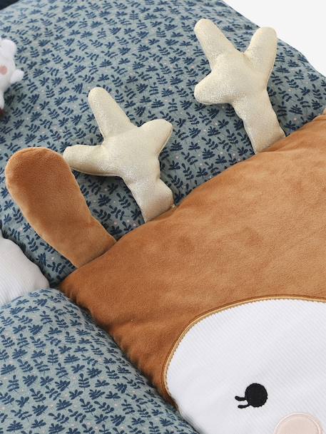 Zacht speelkleed CROQUE LA VIE beige+ecru+meerkleurig+rood+sinaasappel+smaragdgroen - vertbaudet enfant 