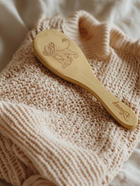 Disney® Simba houten haarborstel voor baby's bruin - vertbaudet enfant 