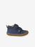 Babyslofjes van zacht leer met antislip beige+blauw+bruin+chocoladebruin+felblauw+groen+oceaanblauw+okergeel+saliegroen+veel beige+veel bruin+veel groen - vertbaudet enfant 