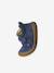 Babyslofjes van zacht leer met antislip beige+blauw+bruin+chocoladebruin+felblauw+groen+oceaanblauw+okergeel+saliegroen+veel beige+veel bruin+veel groen - vertbaudet enfant 