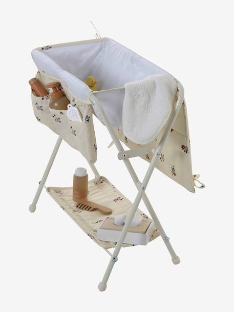2-in-1 luiertafel voor metalen poppen ecru - vertbaudet enfant 