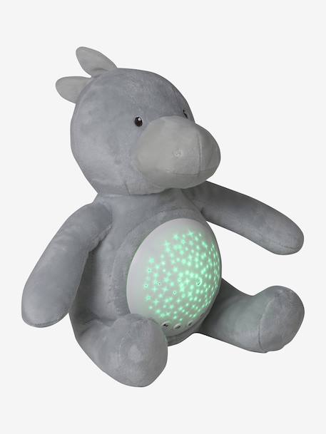 Starlight Nachtlampje dinosaurus+goudgeel+grijs+jeansblauw+oranje - vertbaudet enfant 