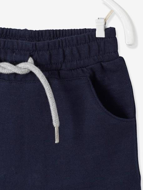 Fleece bermuda voor babyjongens grijsblauw+karamel+Marine grijs - vertbaudet enfant 