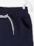 Fleece bermuda voor babyjongens grijsblauw+karamel+Marine grijs - vertbaudet enfant 