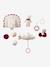 Zacht speelkleed CROQUE LA VIE beige+ecru+rood+sinaasappel+zwart - vertbaudet enfant 