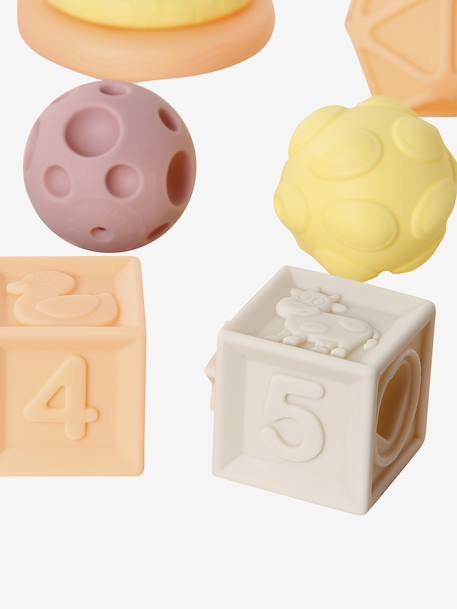 Grote sensorische koffer van zacht plastic wit - vertbaudet enfant 
