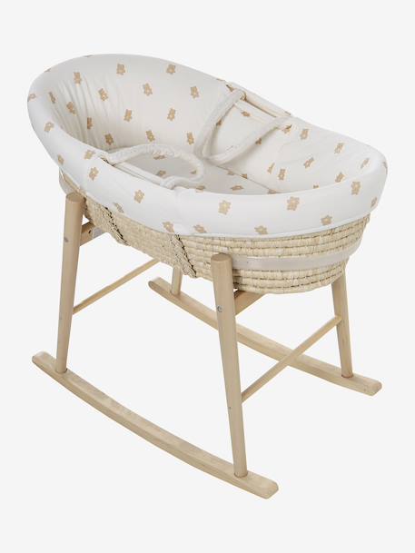 Hoes voor draagwieg ecru+marineblauw - vertbaudet enfant 
