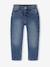 Mom jeans voor meisjes denimgrijs+lichtblauw+middenblauw - vertbaudet enfant 