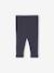 Gevoerde baby legging in fleece mesh nachtblauw+roze (poederkleur)+terracotta - vertbaudet enfant 