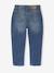 Mom jeans voor meisjes denimgrijs+lichtblauw+middenblauw - vertbaudet enfant 