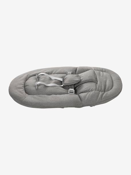 Pack Hoge kinderstoel + Ligstoel + Babyset + Kussen + Plateau WOODYNEST beige - vertbaudet enfant 