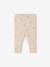 Gevoerde baby legging in fleece mesh nachtblauw+roze (poederkleur)+terracotta - vertbaudet enfant 